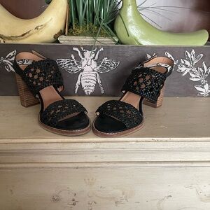 Madewell Black Woven Sandals